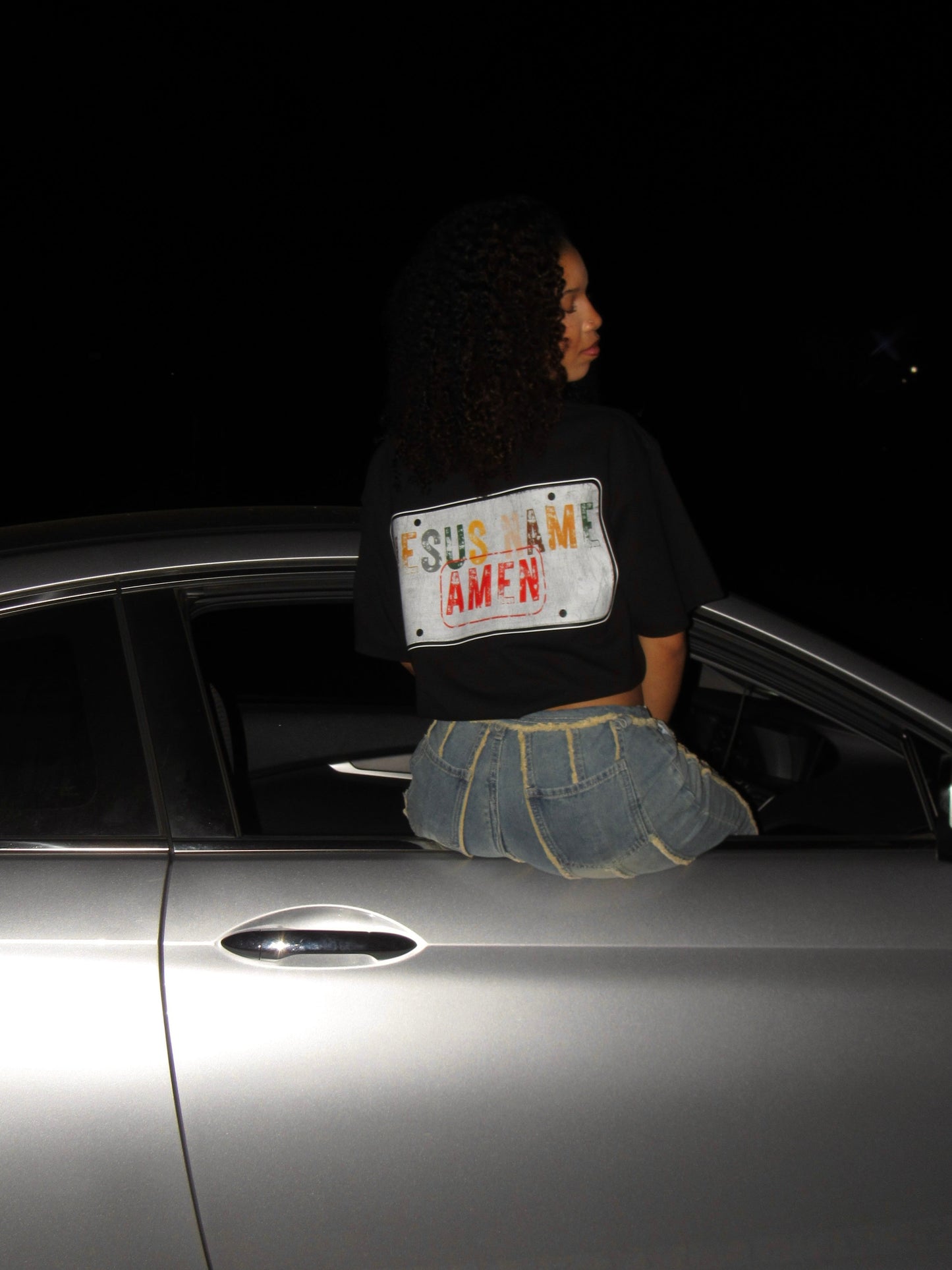 'Christ is Lord' License Plate Tee