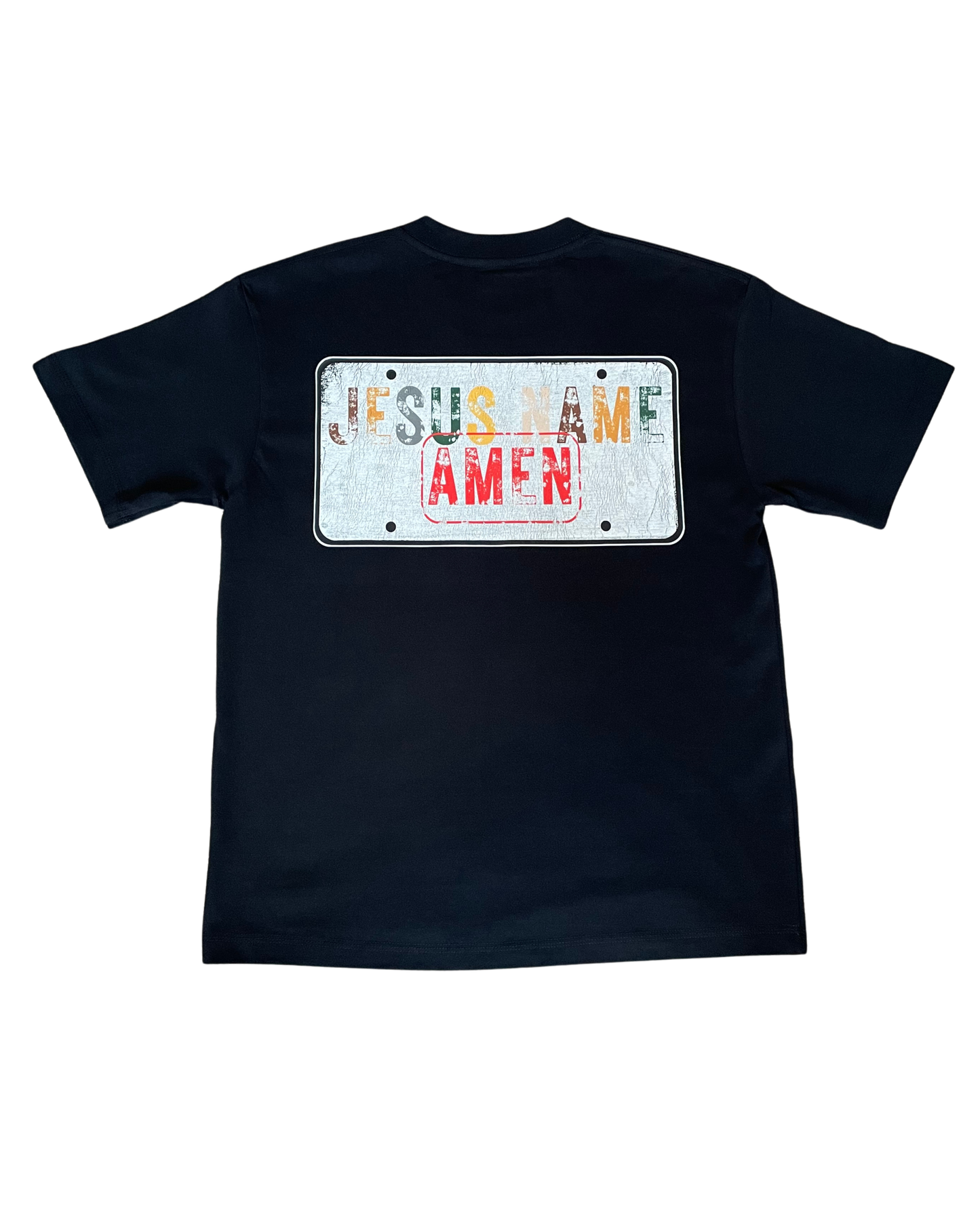 'Christ is Lord' License Plate Tee