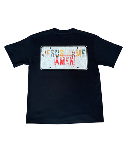 'Christ is Lord' License Plate Tee
