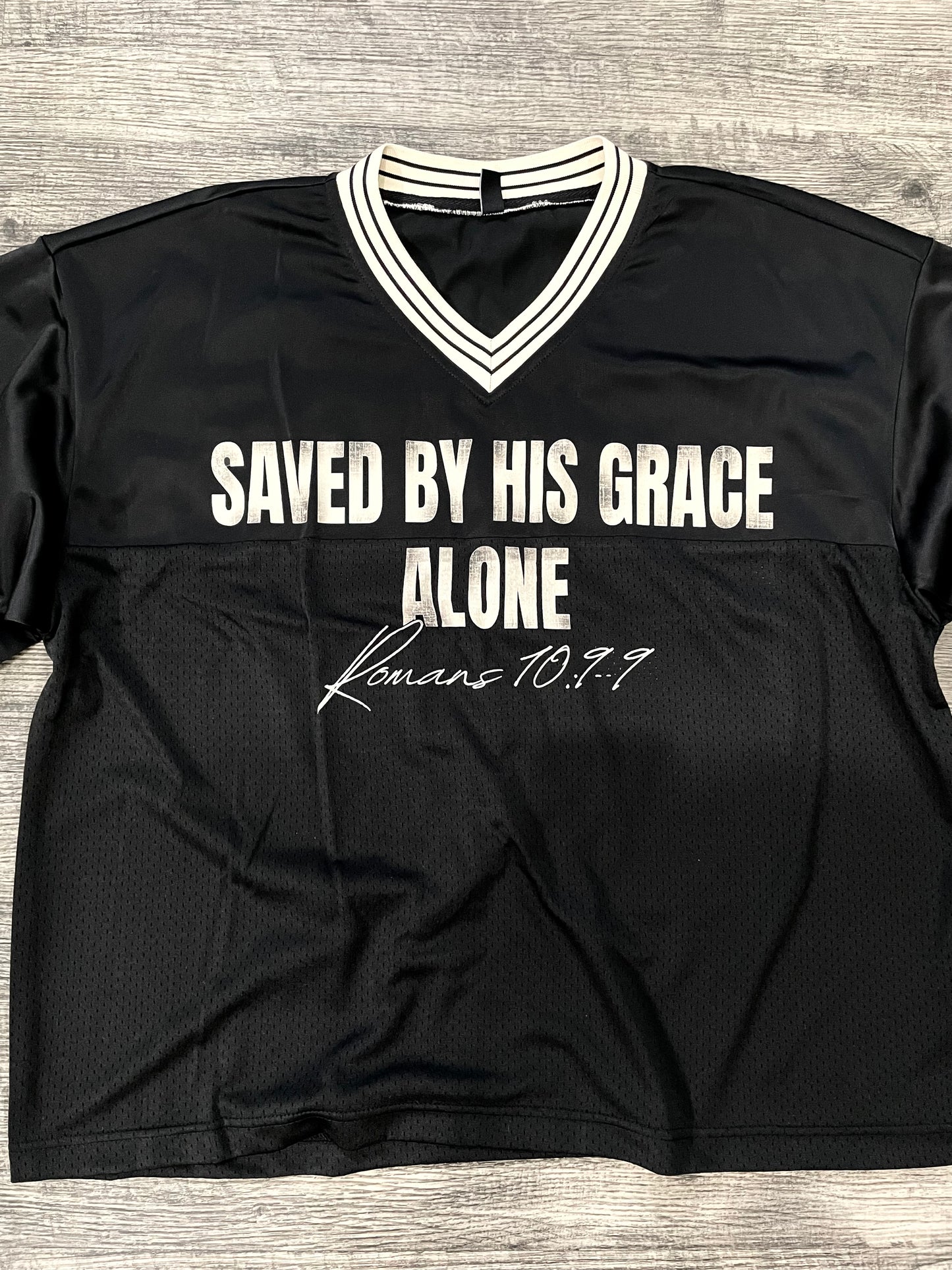 'Saved By Grace' Jersey