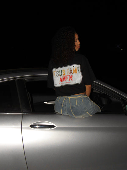 'Christ is Lord' License Plate Tee